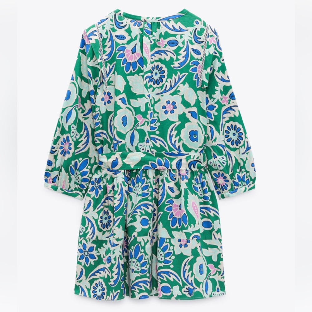 Zara colored mini dress